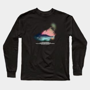 The fish doesn't think Long Sleeve T-Shirt
